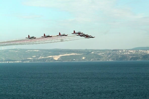 Türk Yıldızları nefes kesti 8