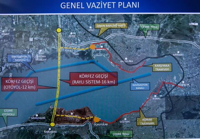 İzmir trafiğine "ay yıldız" adasıyla çözüm 6