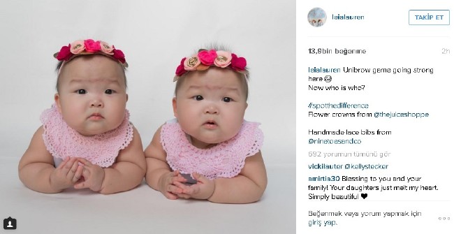 Instagram'da 160 bin takipçiye sahip olan ünlü ikizler 6