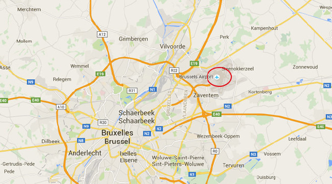 Brüksel'de meydana gelen patlamadan ilk görüntüler 1