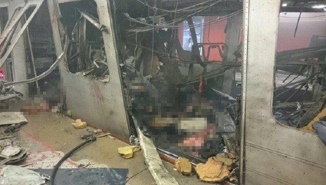 Brüksel'de meydana gelen patlamadan ilk görüntüler 33