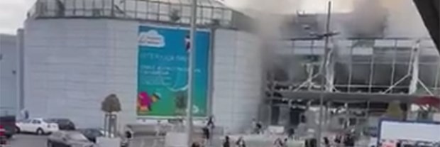 Brüksel'de meydana gelen patlamadan ilk görüntüler 3