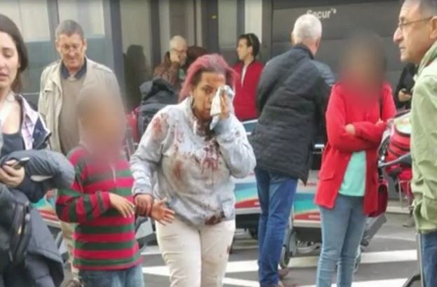 Brüksel'de meydana gelen patlamadan ilk görüntüler 16