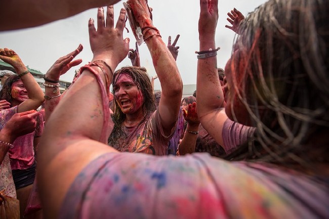 Tayland'da Holi Festivali 11