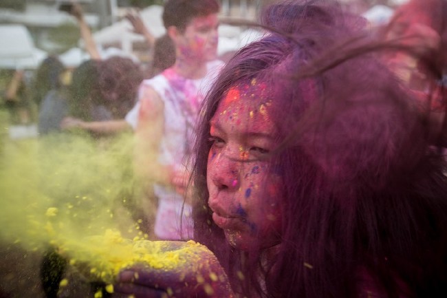 Tayland'da Holi Festivali 2