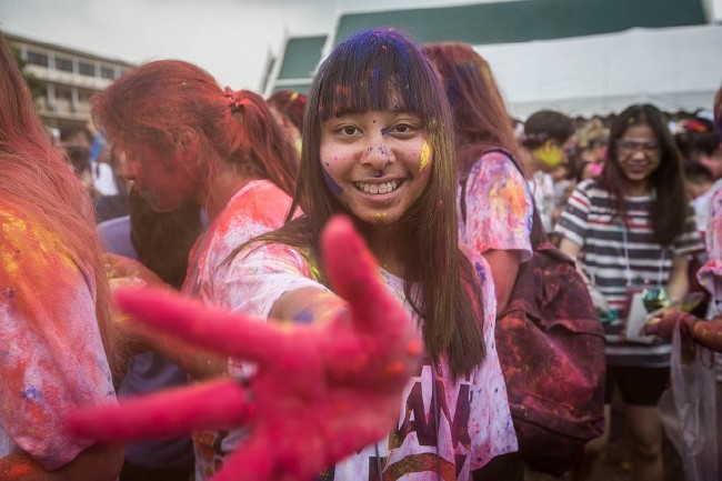 Tayland'da Holi Festivali 3