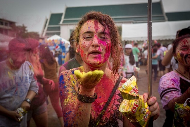 Tayland'da Holi Festivali 7