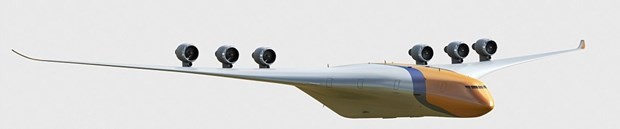 1000 yolculu, penceresiz konsept uçak 12