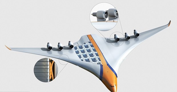 1000 yolculu, penceresiz konsept uçak 6