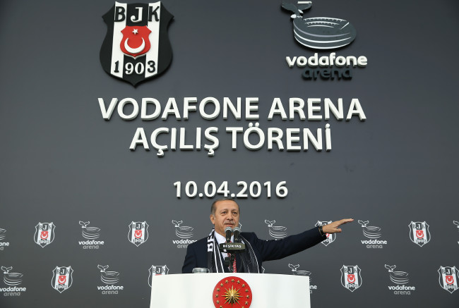 Vodafone Arena'nın açılışından kareler 2