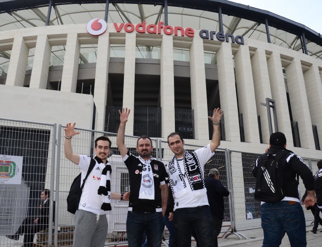 Beşiktaş'ta Vodafone Arena coşkusu 11