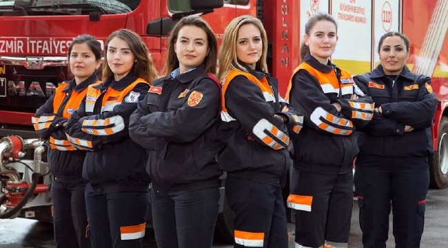 İzmir'in kadın itfaiyecileri 1