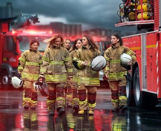 İzmir'in kadın itfaiyecileri 4