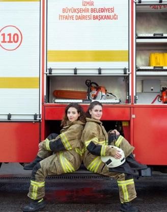 İzmir'in kadın itfaiyecileri 5