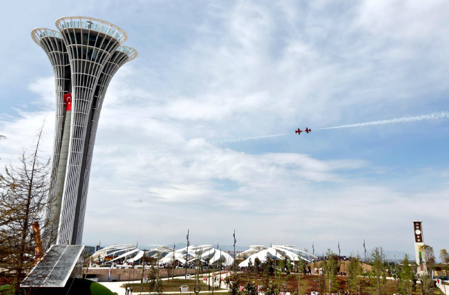 Türk Yıldızları'ndan Expo uçuşu 13