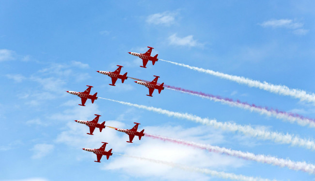 Türk Yıldızları'ndan Expo uçuşu 10