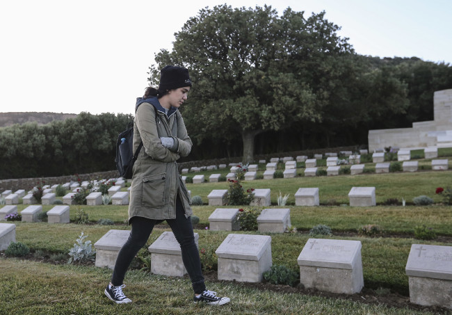 Çanakkale'nin Anzak Koyu'nda 'Şafak Ayini' yapıldı 15