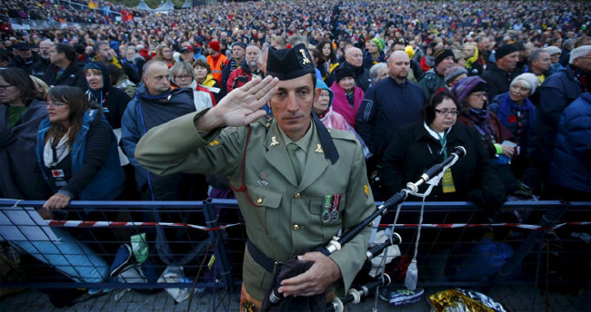 Çanakkale'nin Anzak Koyu'nda 'Şafak Ayini' yapıldı 19