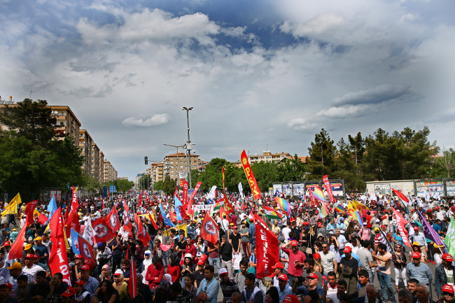 1 Mayıs İşçi Bayramı'ndan kareler 19