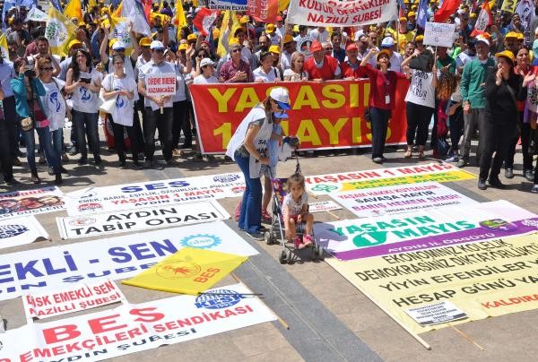 1 Mayıs İşçi Bayramı'ndan kareler 15