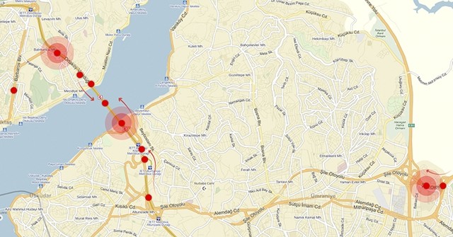 İstanbul trafiğini kilitleyen noktalar 5