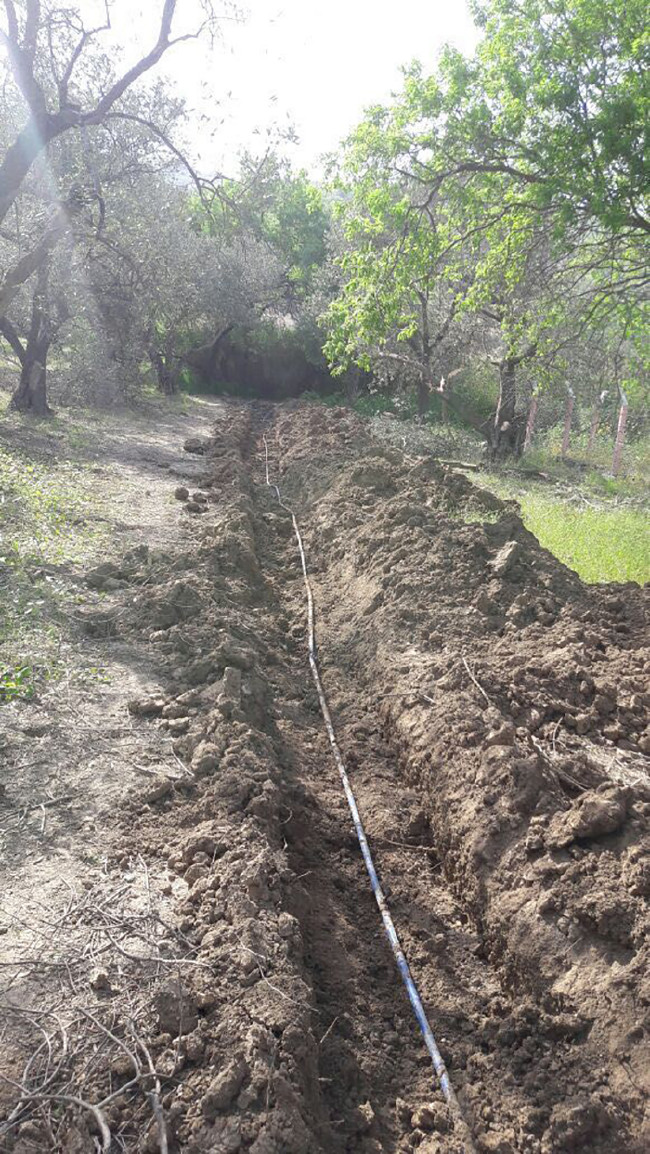 Bu da oldu: Zeytinyağı boru hattı 19