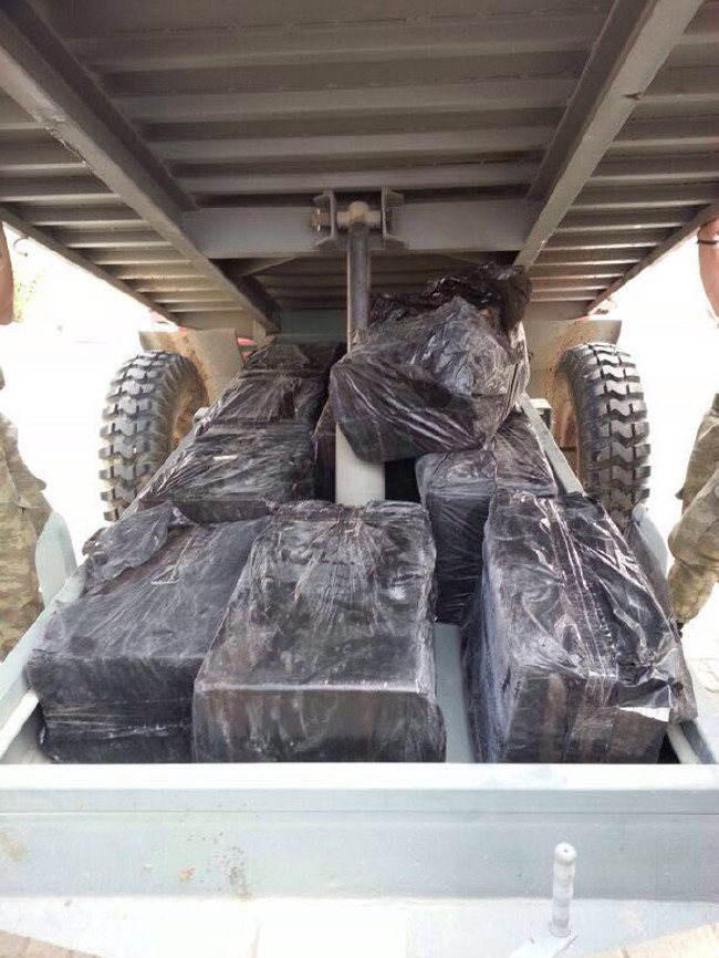 Bu da oldu: Zeytinyağı boru hattı 25