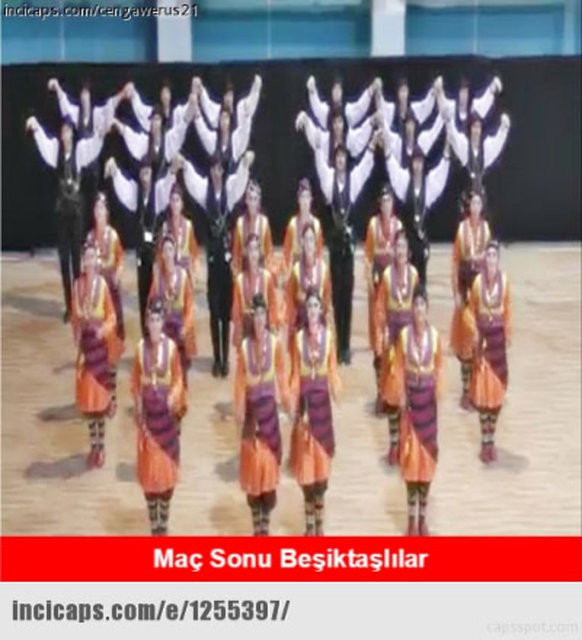 Galatasaray - Beşiktaş maçı caps'leri 25