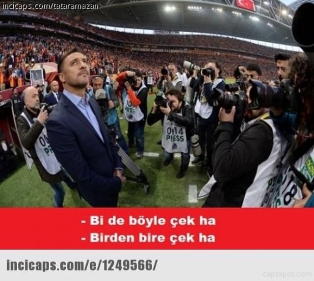 Galatasaray - Beşiktaş maçı caps'leri 17