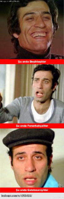 Galatasaray - Beşiktaş maçı caps'leri 23