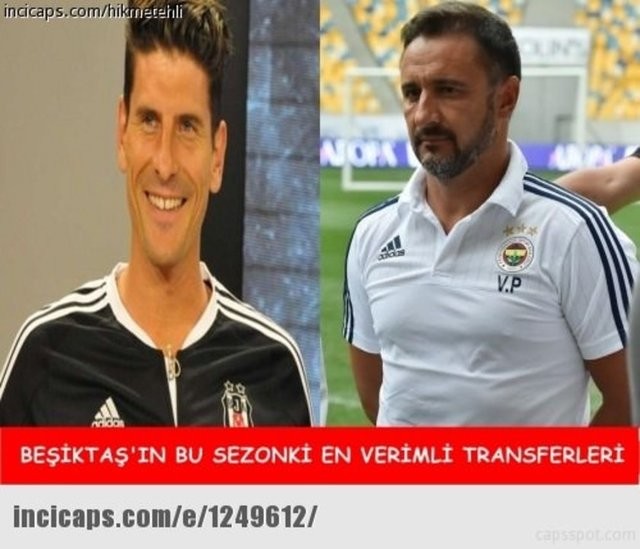 Galatasaray - Beşiktaş maçı caps'leri 15