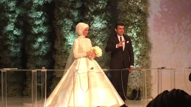 Yılın düğününden çarpıcı kareler 6