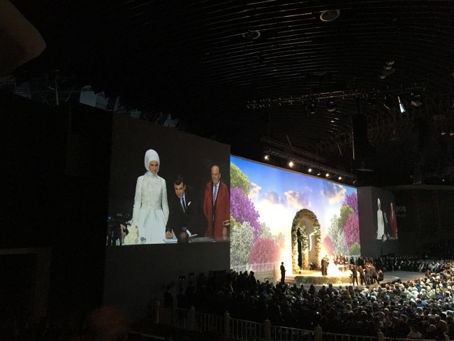 Yılın düğününden çarpıcı kareler 3