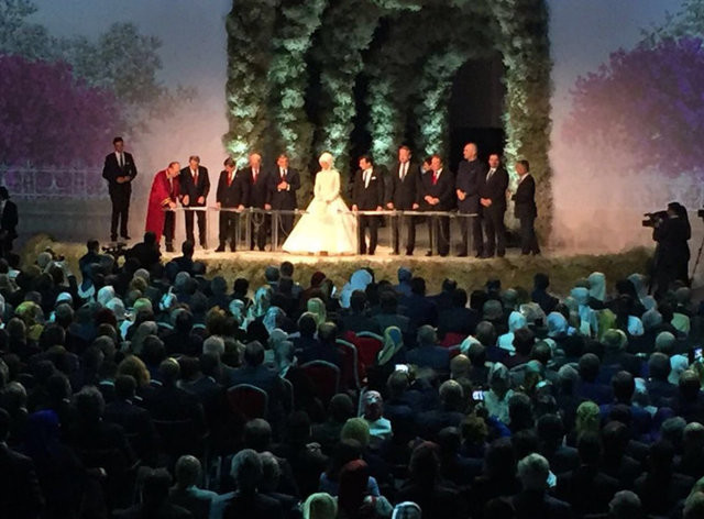 Yılın düğününden çarpıcı kareler 8