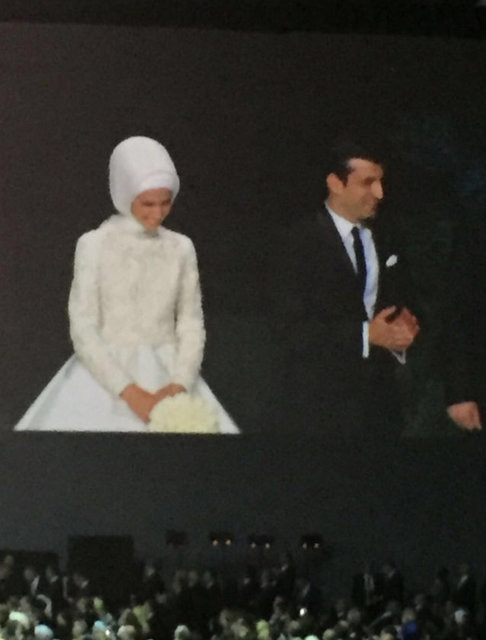 Yılın düğününden çarpıcı kareler 9