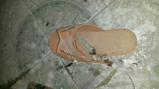 Terliğe ve silaha patlayıcı tuzaklamışlar 5