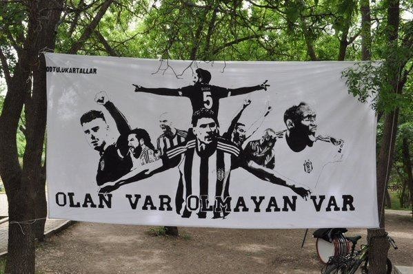 Beşiktaş taraftarı kutlamalara başladı 19