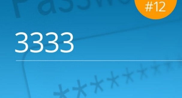 Hacker'ların popüler pin kodları 10