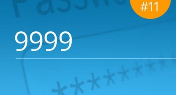 Hacker'ların popüler pin kodları 11