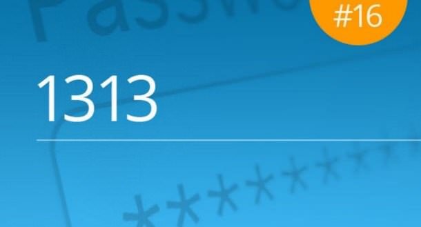 Hacker'ların popüler pin kodları 7