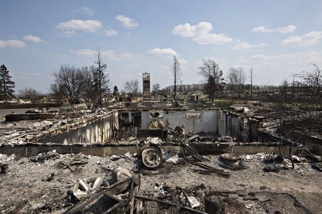 Kanada cayır cayır yanıyor 12