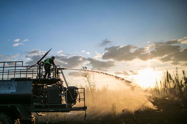Kanada cayır cayır yanıyor 15