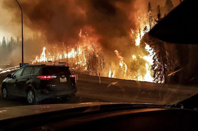 Kanada cayır cayır yanıyor 3