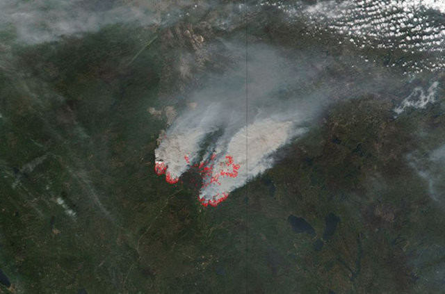 Kanada cayır cayır yanıyor 9