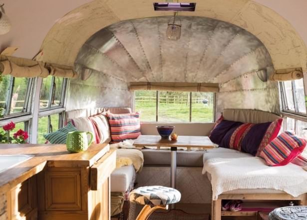 Eski otobüsten cennet yarattılar 19