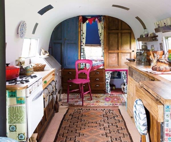 Eski otobüsten cennet yarattılar 20