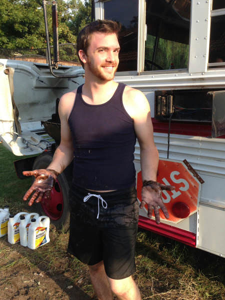 Eski otobüsten cennet yarattılar 6