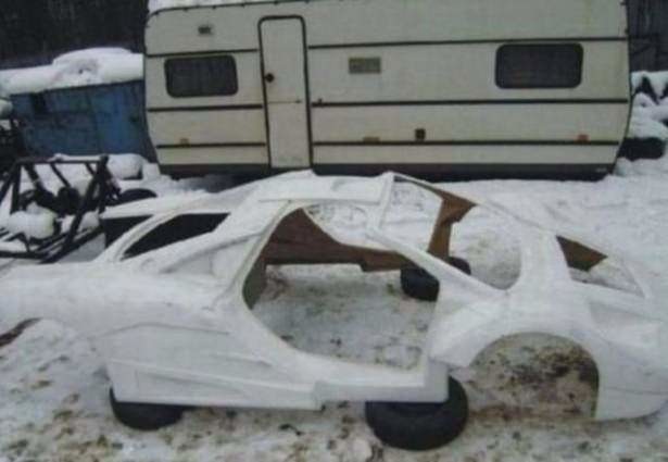 Hurdalıktan McLaren çıkarttılar 11