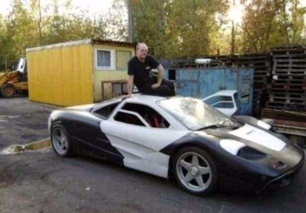 Hurdalıktan McLaren çıkarttılar 17