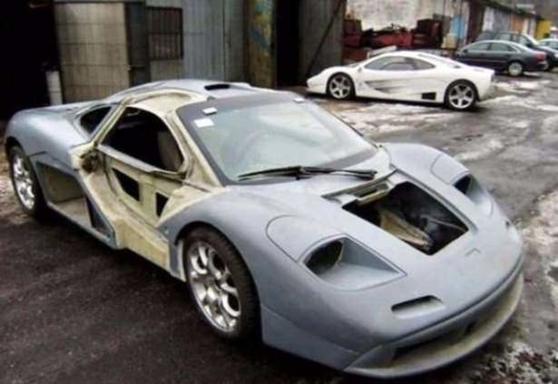 Hurdalıktan McLaren çıkarttılar 18